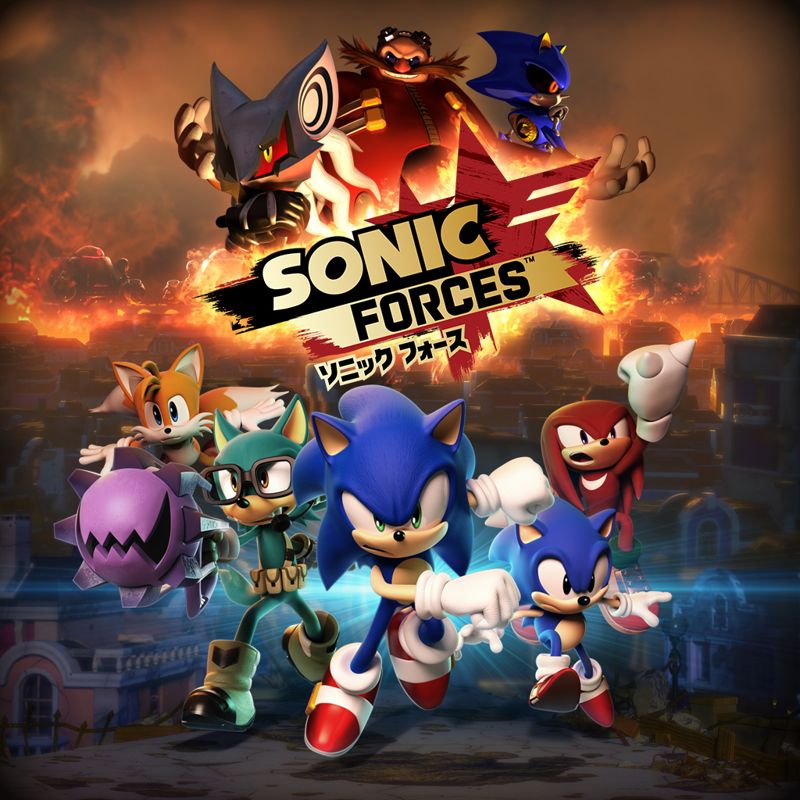 Sonic Forces [Bonus Edition] box art for Nintendo Switch